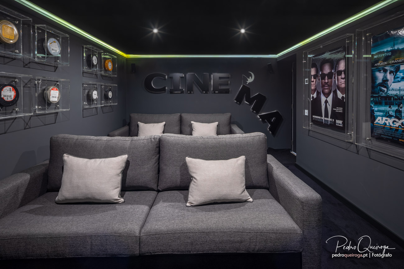 Fotografia de Casas - Cinema Privado