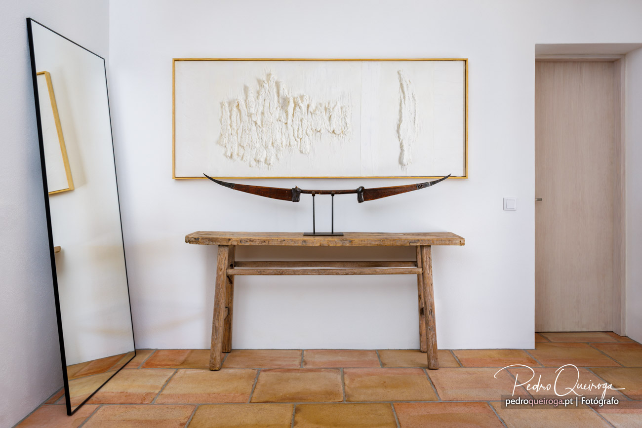 Fotógrafo de decoração - Consola da entrada