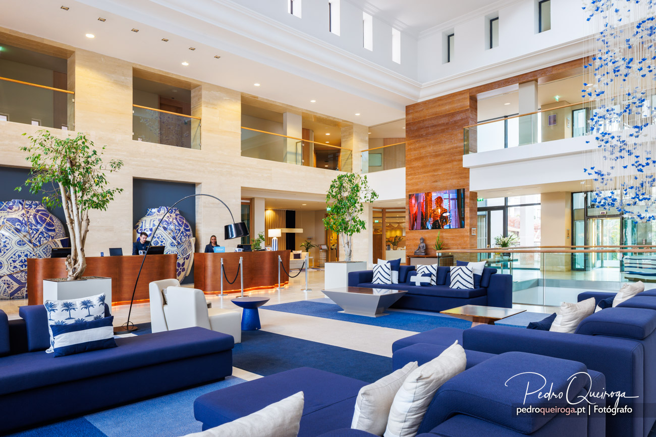 Hall de entrada do hotel